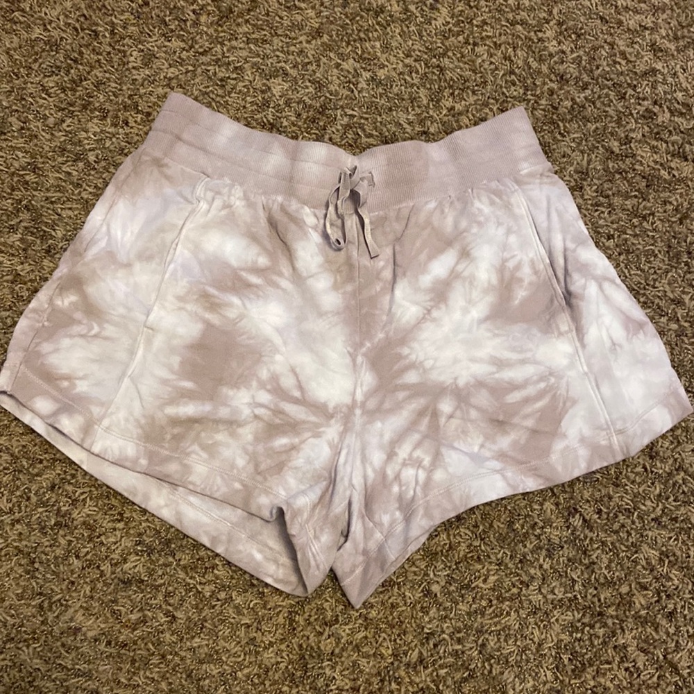 Tie dye shorts